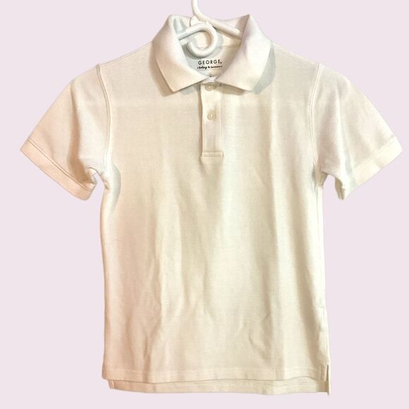 George Boys Collard Tee Shirt - Picture 1 of 3